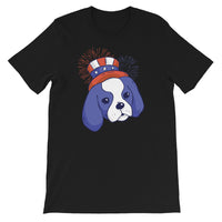 4th of July Dog / Premium Short-Sleeve Unisex T-Shirt