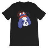 4th of July Dog / Premium Short-Sleeve Unisex T-Shirt