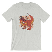 Halloween Pug Master of Dinosaur / Premium Short-Sleeve Unisex T-Shirt