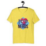 I Love Nerds / Premium Short-Sleeve Unisex T-Shirt