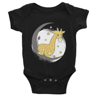 Giraffe on the Moon / Premium Infant Bodysuit