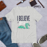 I Believe in Myself Loch Ness Monster / Premium Short-Sleeve Unisex T-Shirt