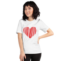 Scribbled Heart / Premium Short-Sleeve Unisex T-Shirt