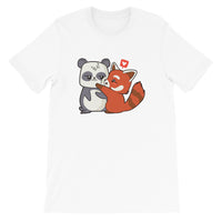 Panda Love / Premium Short-Sleeve Unisex T-Shirt