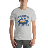 Same Bedroom Different View RV Lifestyle / Premium Short-Sleeve Unisex T-Shirt