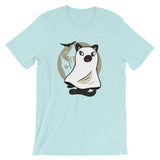 Cute Spooky Ghost Cat / Premium Short-Sleeve Unisex T-Shirt