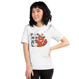 Panda Love / Premium Short-Sleeve Unisex T-Shirt