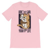 Cat on 9th Life, Don't Do It / Premium Short-Sleeve Unisex T-Shirt