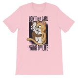 Cat on 9th Life, Don't Do It / Premium Short-Sleeve Unisex T-Shirt