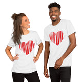 Scribbled Heart / Premium Short-Sleeve Unisex T-Shirt