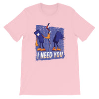 Phone and Charger, I Need You / Premium Short-Sleeve Unisex T-Shirt