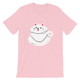 Coffee Cup Cat / Premium Short-Sleeve Unisex T-Shirt