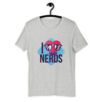 I Love Nerds / Premium Short-Sleeve Unisex T-Shirt