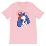 4th of July Dog / Premium Short-Sleeve Unisex T-Shirt