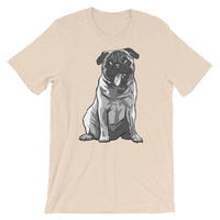 Cute Pug Dog / Premium Short-Sleeve Unisex T-Shirt