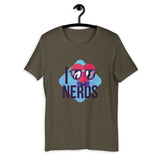 I Love Nerds / Premium Short-Sleeve Unisex T-Shirt