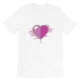 Zipper Heart / Premium Short-Sleeve Unisex T-Shirt