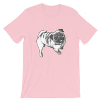 Pug Dog Smiling / Premium Short-Sleeve Unisex T-Shirt