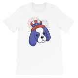 4th of July Dog / Premium Short-Sleeve Unisex T-Shirt