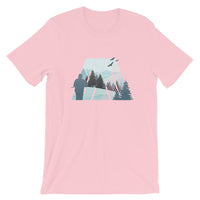 Camping in Nature / Premium Short-Sleeve Unisex T-Shirt