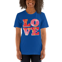 Love Lettering / Premium Short-Sleeve Unisex T-Shirt