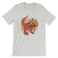 Halloween Pumpkin Dinosaur / Premium Short-Sleeve Unisex T-Shirt