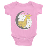 Giraffe on the Moon / Premium Infant Bodysuit