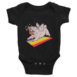 Pug Unicorn / Premium Infant Bodysuit