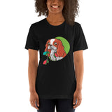 Cute Christmas Dog / Premium Short-Sleeve Unisex T-Shirt