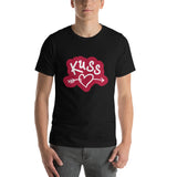 Kuss (Kiss) with Arrow Through Heart / Premium Short-Sleeve Unisex T-Shirt