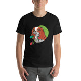 Cute Christmas Dog / Premium Short-Sleeve Unisex T-Shirt