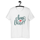 Amo Voce (I Love You) with Heart / Premium Short-Sleeve Unisex T-Shirt