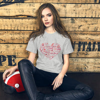 Heart by Inscribed Hearts / Premium Short-Sleeve Unisex T-Shirt