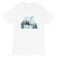 Camping in Nature / Premium Short-Sleeve Unisex T-Shirt