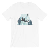 Camping in Nature / Premium Short-Sleeve Unisex T-Shirt