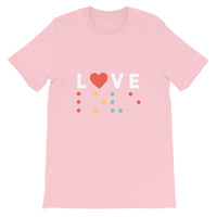 Love Braille / Premium Short-Sleeve Unisex T-Shirt