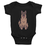 German Shepherd / Premium Infant Bodysuit