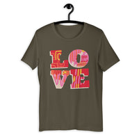 Love Lettering / Premium Short-Sleeve Unisex T-Shirt