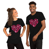 Heart Made of Hearts / Premium Short-Sleeve Unisex T-Shirt