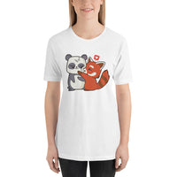 Panda Love / Premium Short-Sleeve Unisex T-Shirt