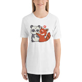 Panda Love / Premium Short-Sleeve Unisex T-Shirt