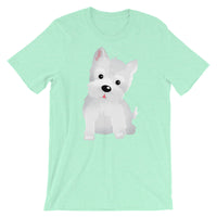 Westie Dog / Premium Short-Sleeve Unisex T-Shirt