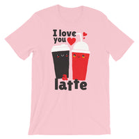 I Love You Latte / Premium Short-Sleeve Unisex T-Shirt