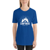 Camp More Worry Less / Premium Short-Sleeve Unisex T-Shirt