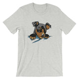 Cute Dog in Pocket / Premium Short-Sleeve Unisex T-Shirt