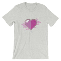 Zipper Heart / Premium Short-Sleeve Unisex T-Shirt