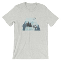 Camping in Nature / Premium Short-Sleeve Unisex T-Shirt