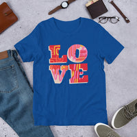 Love Lettering / Premium Short-Sleeve Unisex T-Shirt