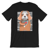 Dog with Coffee Mug / Premium Short-Sleeve Unisex T-Shirt