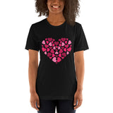 Heart Made of Hearts / Premium Short-Sleeve Unisex T-Shirt